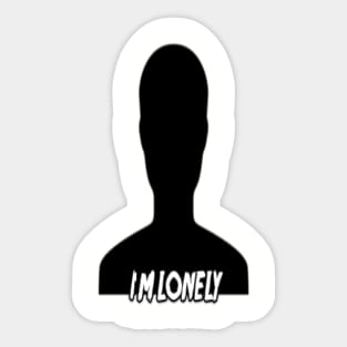 Lonely Sticker